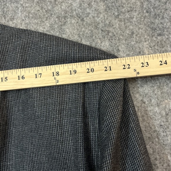 Ralph Lauren Blazer Men's 50R Blue Gray Wool Tweed Check Executive Fit - Picture 16 of 16